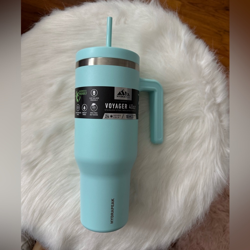 Hydrapeak Voyager 40oz Tumbler - Aqua